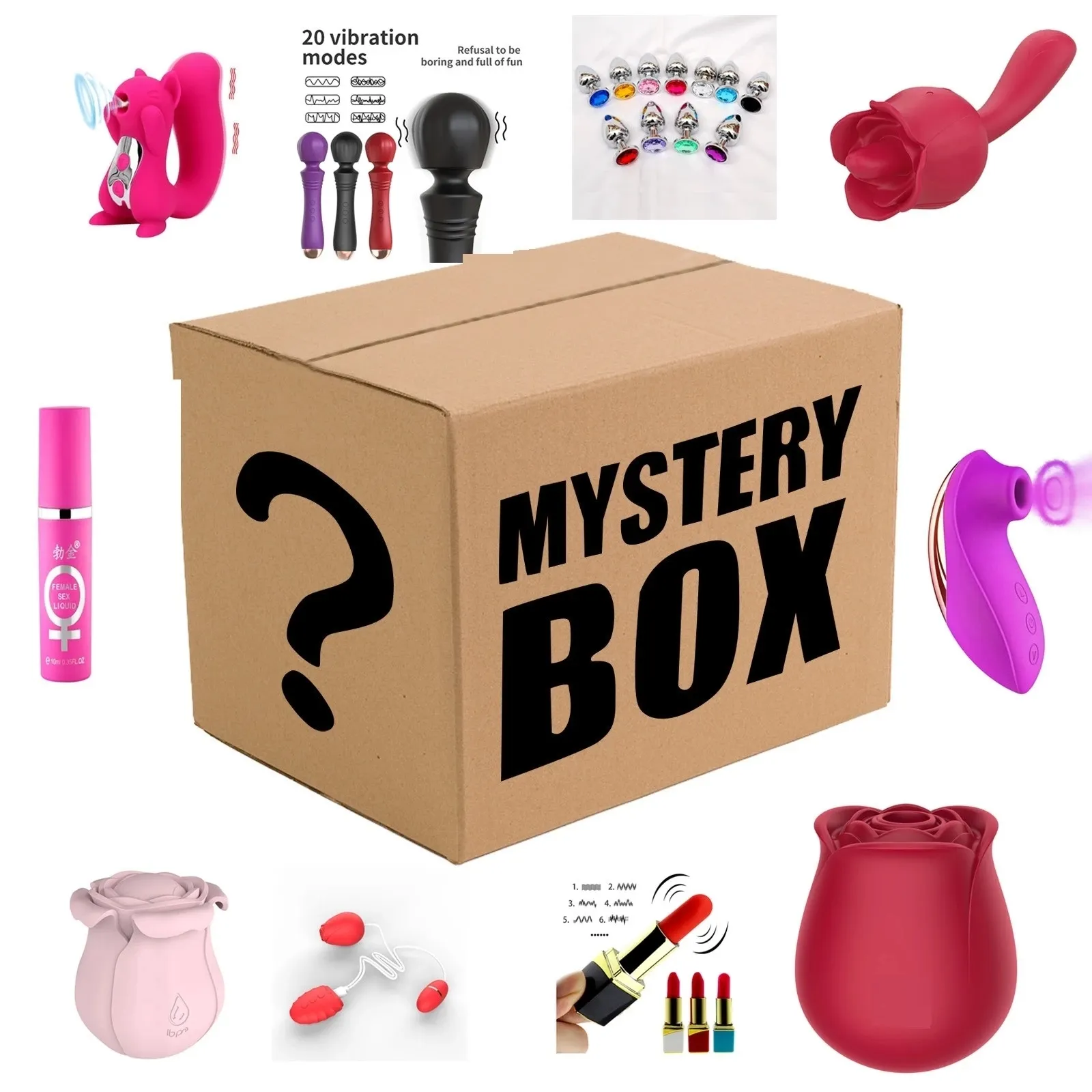 Boîtes mystères chanceuses les plus populaires 100% gagnant boîte aveugle cadeau Surprise jouets sexy aléatoires produits électroniques de noël sexyshop