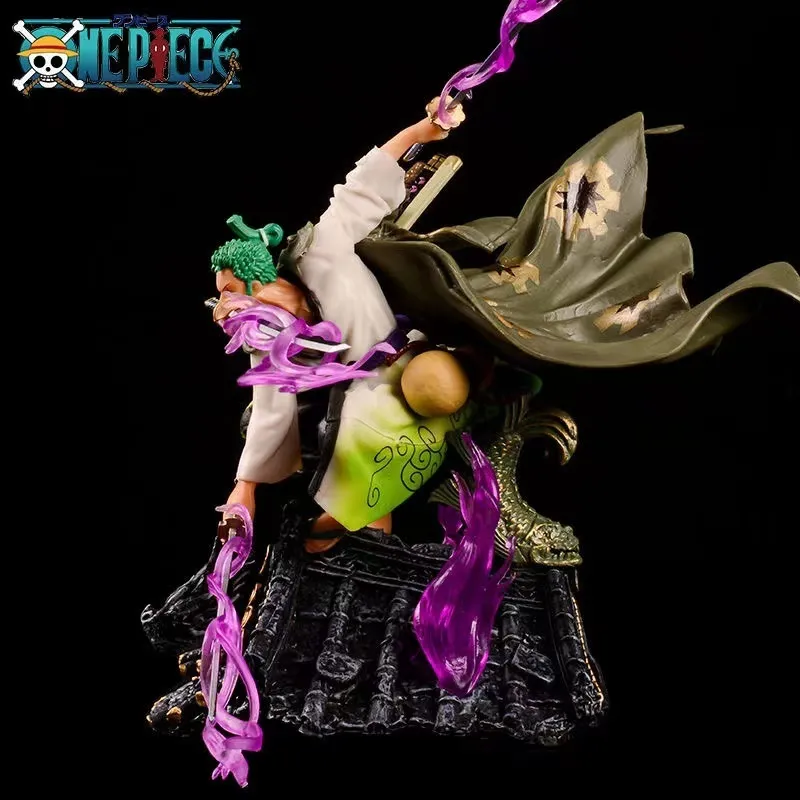 20cm roronoa zoro figurineアニメアクションフィギュア大人の子供おもちゃ漫画漫画人形ギフトPVCモデル装飾2208028579636