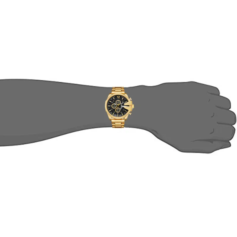 Dourado de aço inoxidável relógio de quartzo homens impermeáveis ​​homens militares relógios de pulso top top luxo marca Cagarny casual homem relógio relógio 220407