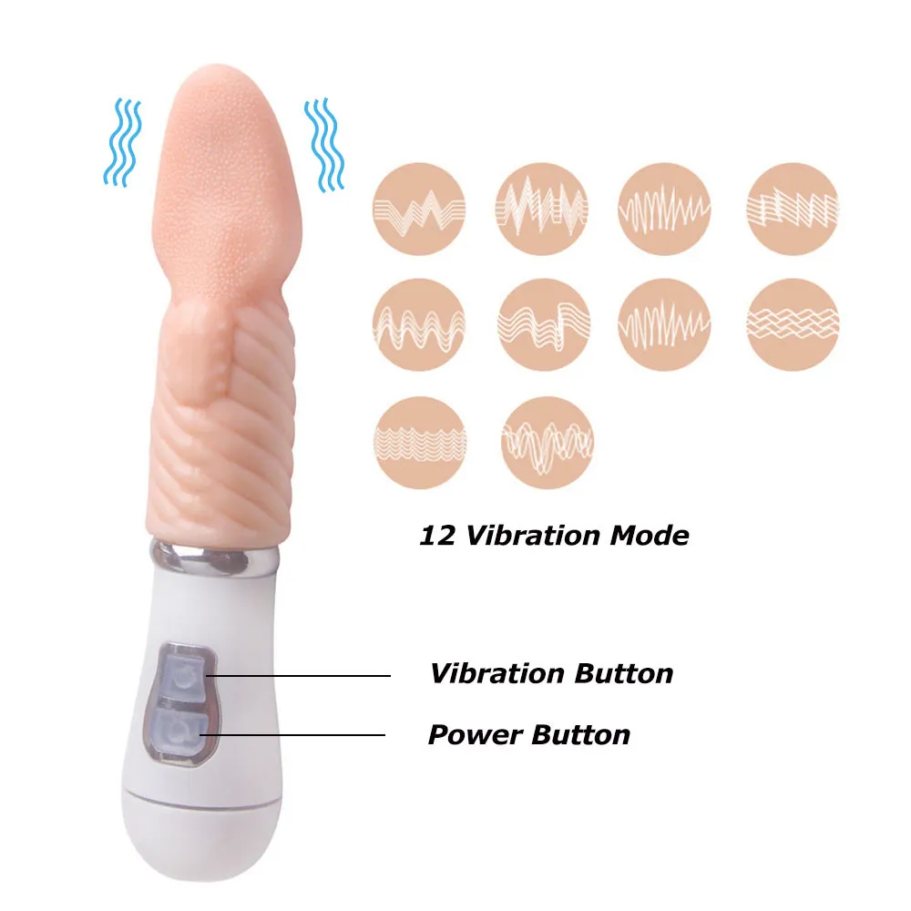 Fbhsecl klitoris stimulator oral onani sexiga leksaker för kvinnor g-spot massager 12 läge erotiska vuxna produkter tungvibrator