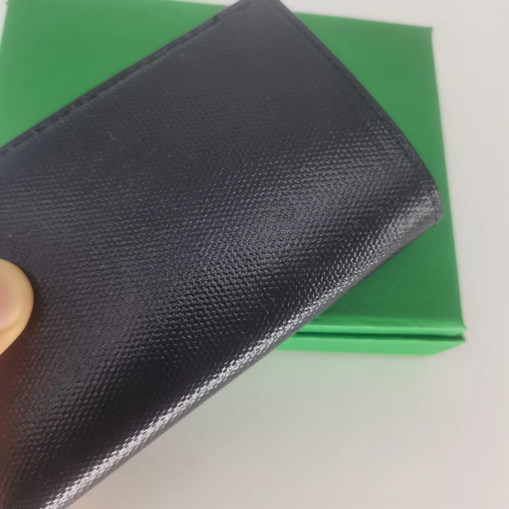 Hommes classiques femmes bifold de crédit de luxe porte-carte mode mini desinger banc de banc de petits portefeuilles slim portefeuille wtih box262n