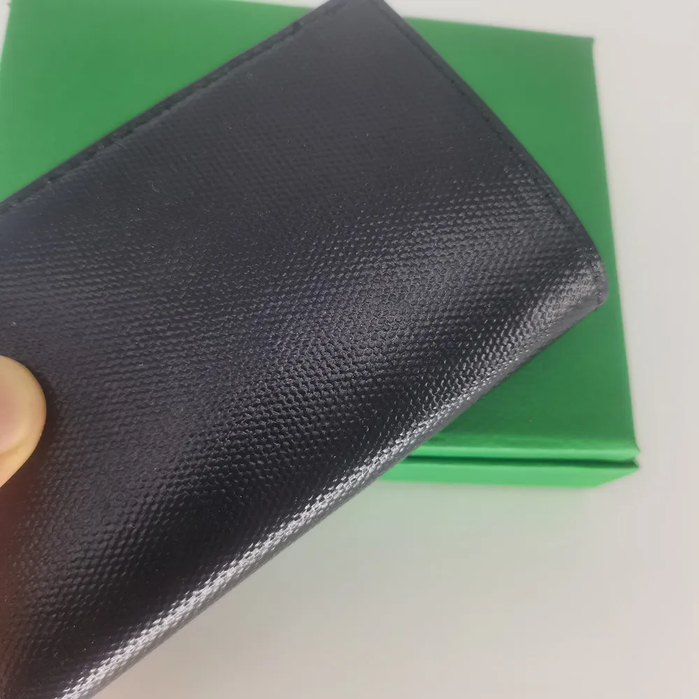 Klassische Männer Frauen BiFold Credit Luxury Card Halter Fashion Mini Dessinger Bank Karteninhaber kleine Brieftaschen schlanke Geldbörsen WTIH Box275p