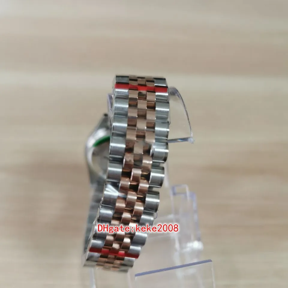 Super BPF Ladieswatches 278274 31 mm Diamond Brown Tila Dwa tony Sapphire Bransoletka Jubileuszowa Bransoletka Jubileuszowa Automatyczna Mechani