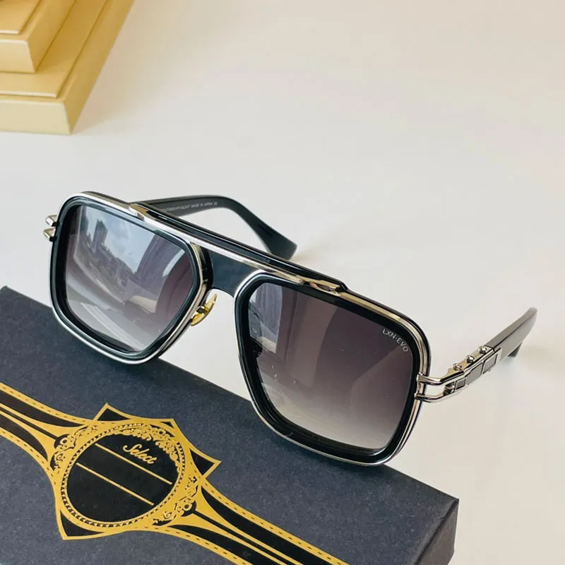 Männer Frauen Designerin Sonnenbrille Dita Grand Lxn Evo 403 Metall Minimalist Retro Mach Collection Sonnenbrille Neues Design Mauerwerk Cut Edge301i