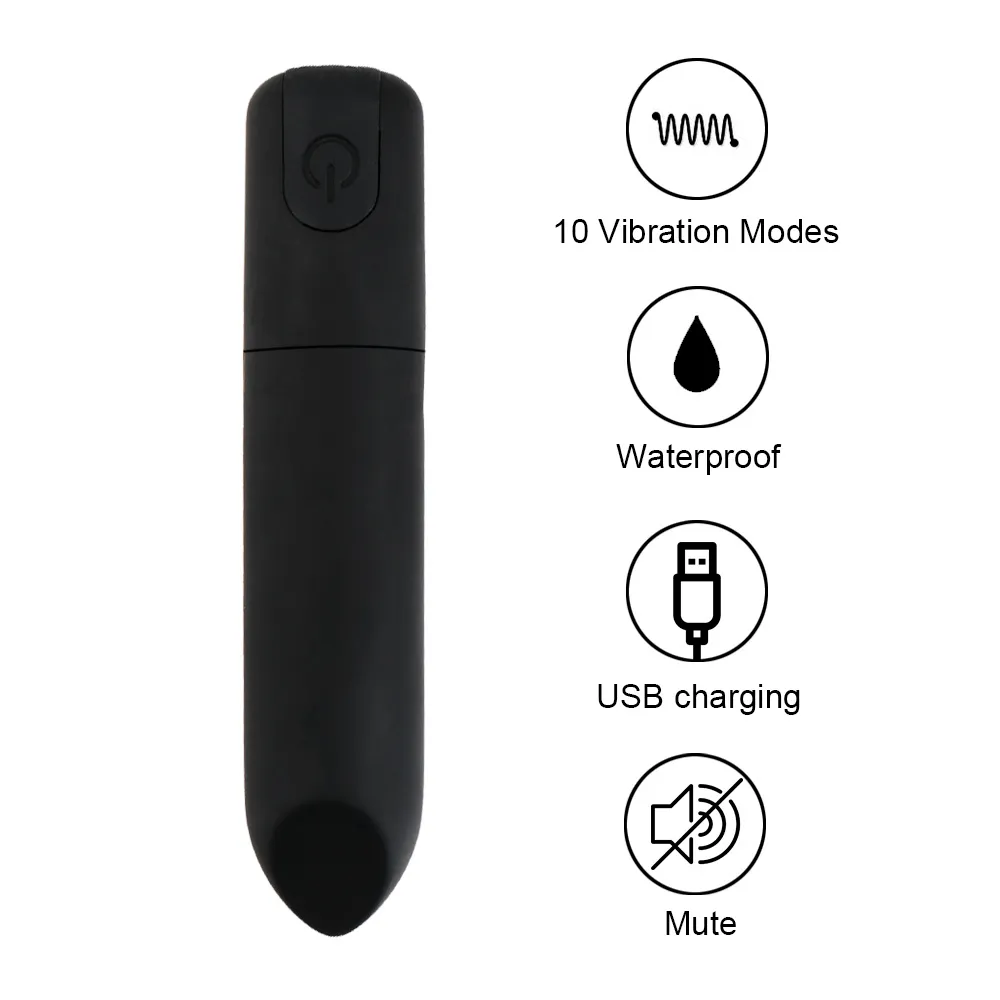 OLO Bullet Vibrator G-spot Massager Gode Anal Mini Lipstick s Puissant Clitoris Stimulator sexy Toys pour femmes