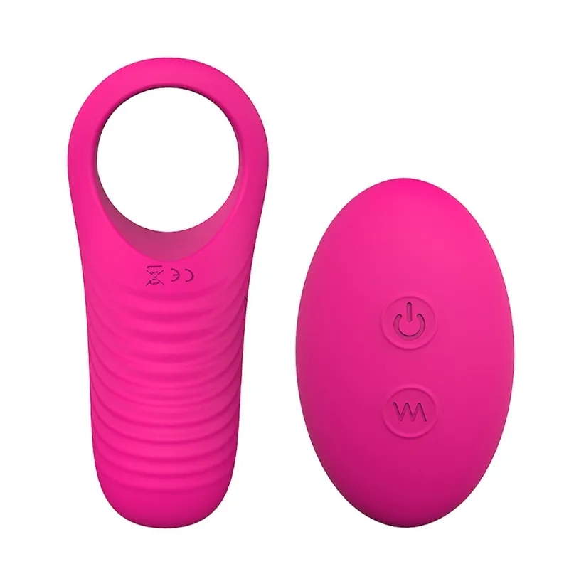 20RD 9 Frequentie Vibrerende Dildo Ring Massager Genoegen Vibrator Stimulatie Volwassen sexy Speelgoed voor Vrouwen Mannen