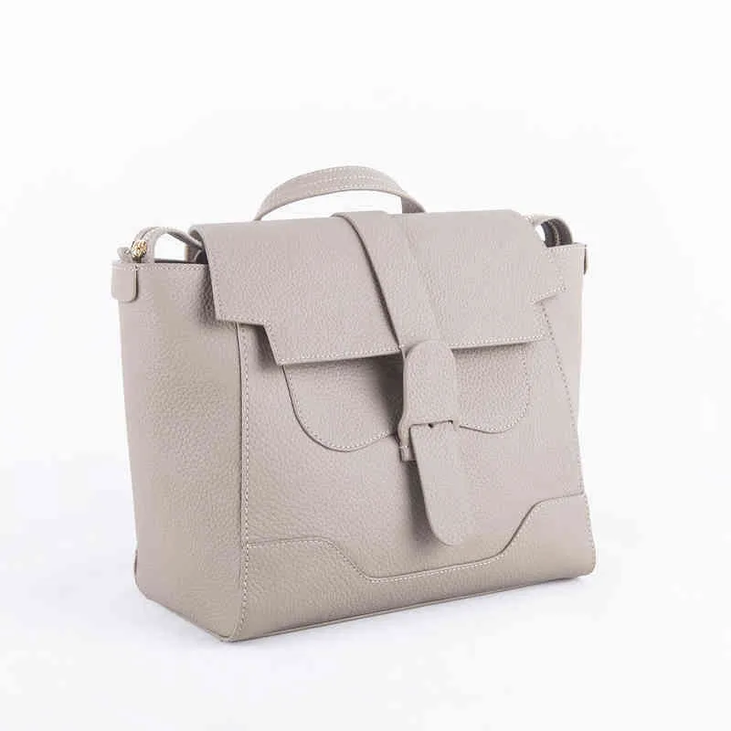 Nouveau Design femmes en cuir véritable solide sac à dos de haute qualité 220519