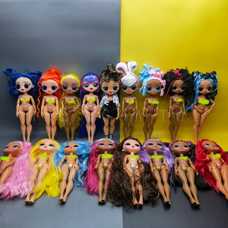 Original Can Chooses OMG Doll Music Winter Disco Fluorescent Series Big Sister Puppe Weihnachtsgeschenk Spielzeug 220707