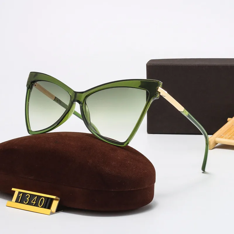 مصمم العلامة التجارية نظارة شمسية عالية الجودة معادن توم شماس الرجال نظارات نساء شمس الزجاج UV400 عدسة نظارات كلاسيكية سيدة مع Case270C