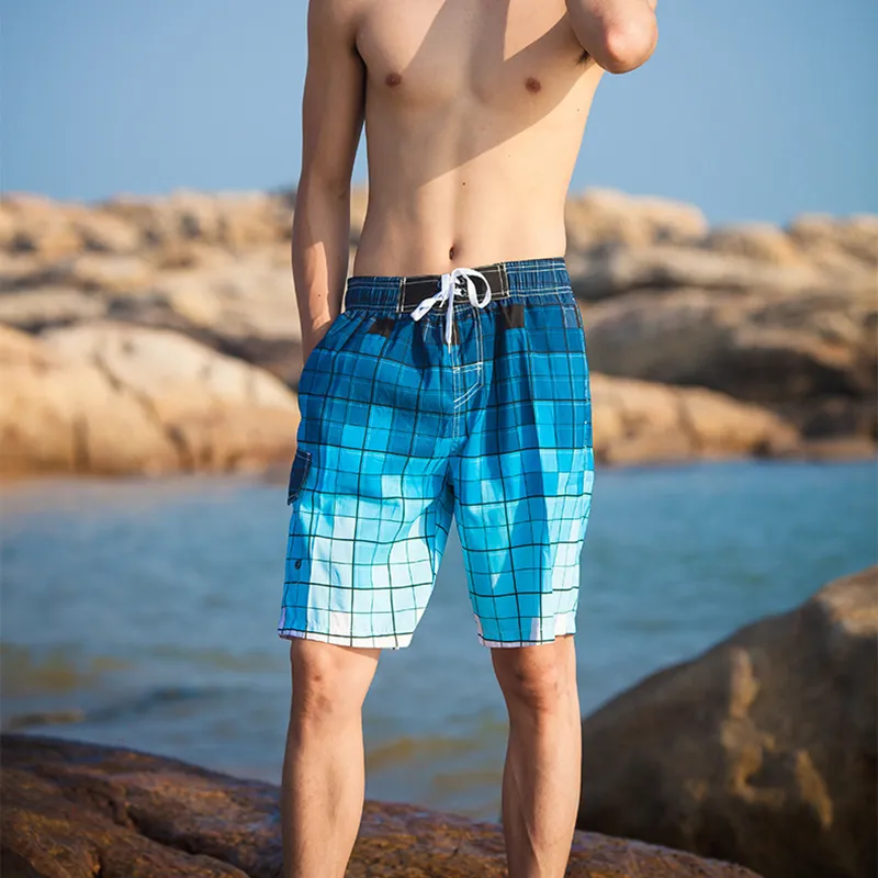 Long Mens Swim Shorts Large Size Swimming Trunks For Men Swimwear Man Swimsuit Bermuda Beach Pants Bathing Briefs cuecas MKX051 220425