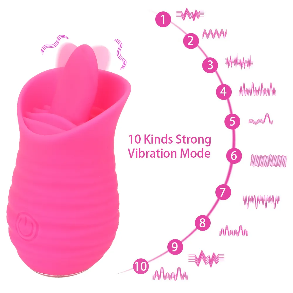 9 cm sexig tunga slickar vibrator för kvinnor klitoris sucker bröstvårta vagina slickar anal plug kvinnlig onanator sexig leksaker erotikbutik