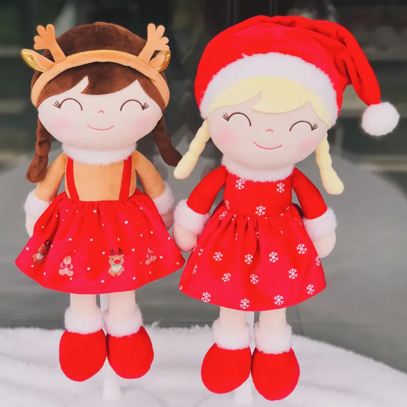 Gloveleya Dolls Christmas Plush Toys Toys Limited Edition Presentes para meninas Toy de criança 220504