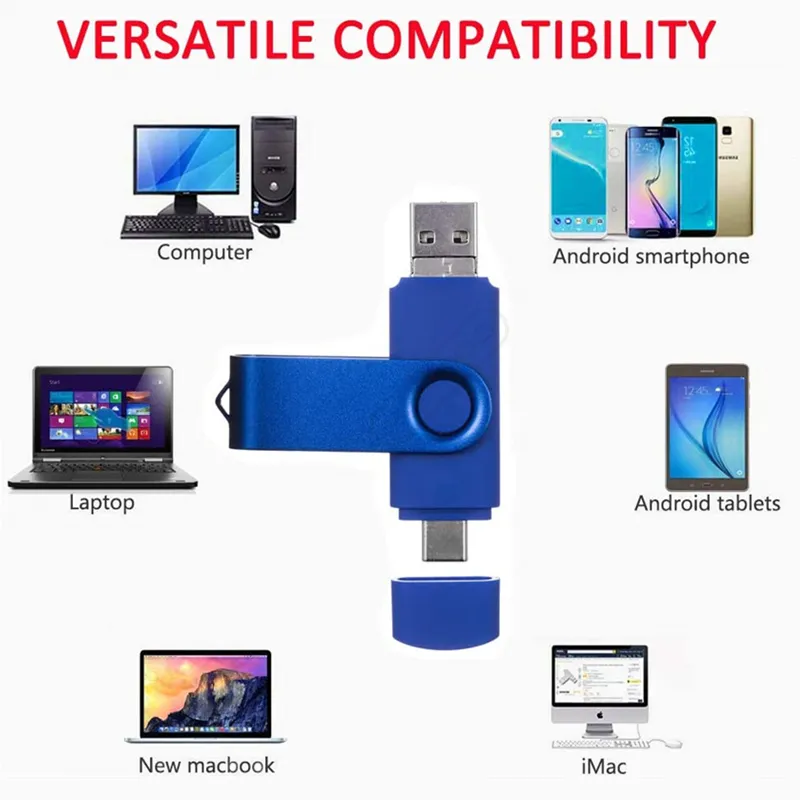 1 USB 플래시 드라이브 유형 C 마이크로 512GB 256GB 128GB 64GB 32GB 16GB 펜 드리브 펜 드라이브 클레어 전화 용 안드로이드 OTG 3