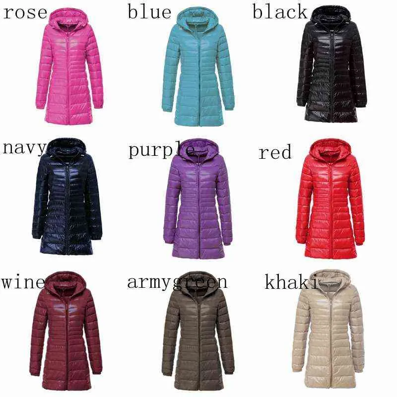 NewBang 6XL 7XL 8XL Women's Jacket Large Size Long Ultra Light Down Jacket Women Winter Warm Windproof Lieghtweight Down Coat L220730