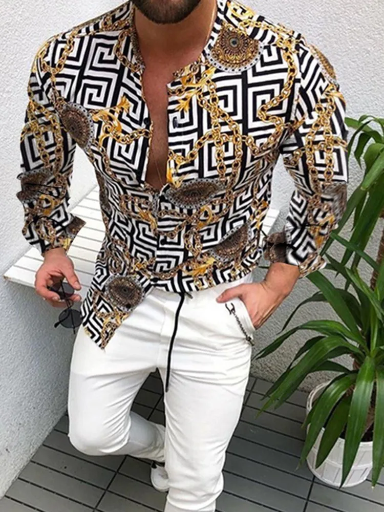 Chemises décontractées Hawaii Hawaii Brand Streetwear Vêtements masculins Cardigan Haut-manches longues à manches courtes à manches courtes à manches courtes 220610