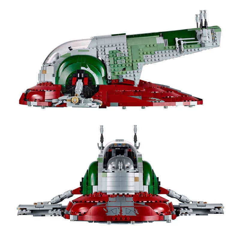 Star Plan Series The USC Slave 1 Kit Building Block Bricks Toys Совместимость с 75060 Детская игрушка Рождественский подарок G220707