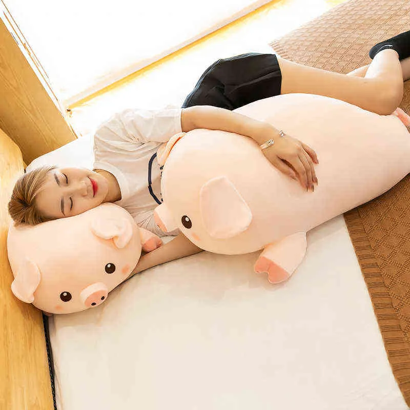 Cm kawaii varken kussen schattige piggy knuffels vol gevuld zacht dier mooie verjaardag kerstcadeau voor kinderen baby J220704