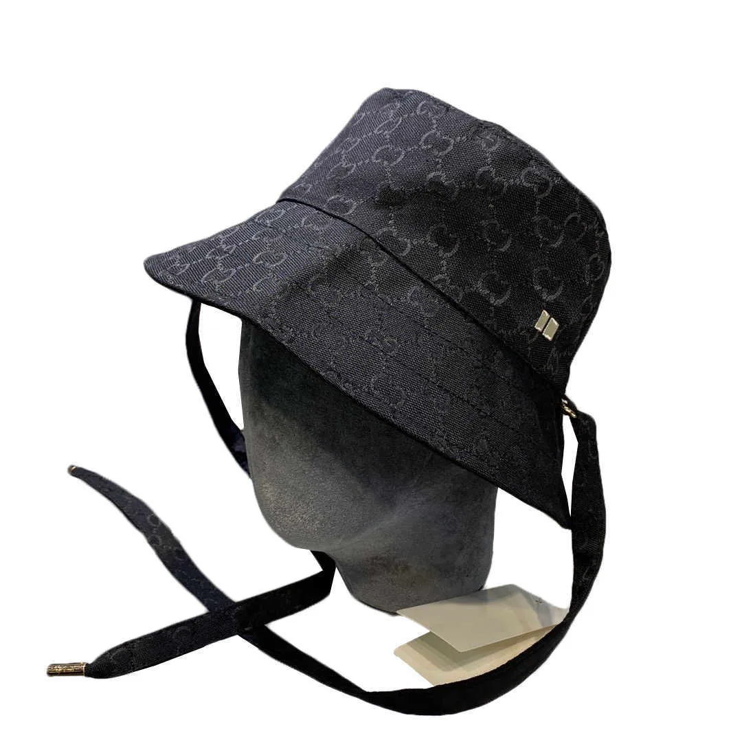 Lace Up Sports Bucket Hat unisex Lettera completa Fisherman Hats Street Street Snapback Sunback Sun Capes283Q