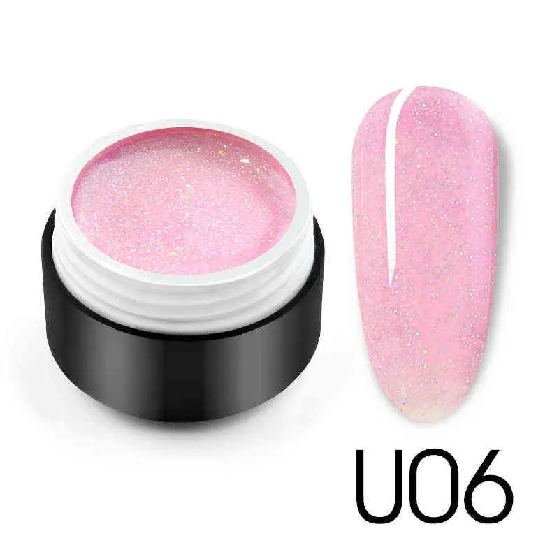 NXY Nail Gel Bright Glitter Polish 5ml Laser Sliver Pink Pearl Shell Semi Permanente Soak Off Uv Barniz 0328