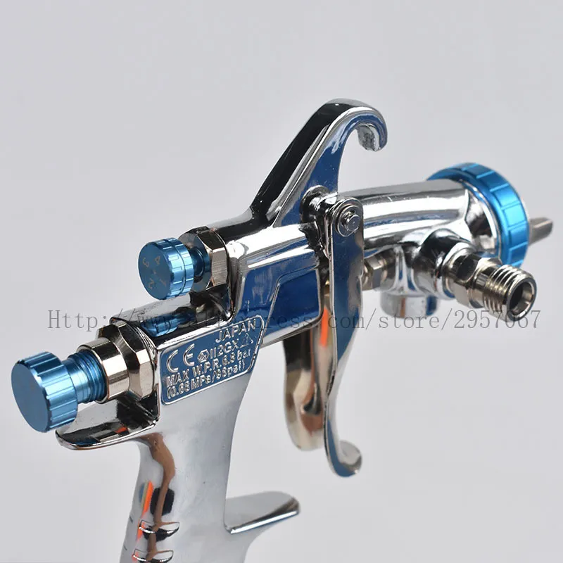 high quality W101 hvlp gravity spray gun W101 400CC plastic pot 10131518mm original spray gun 2208095598810