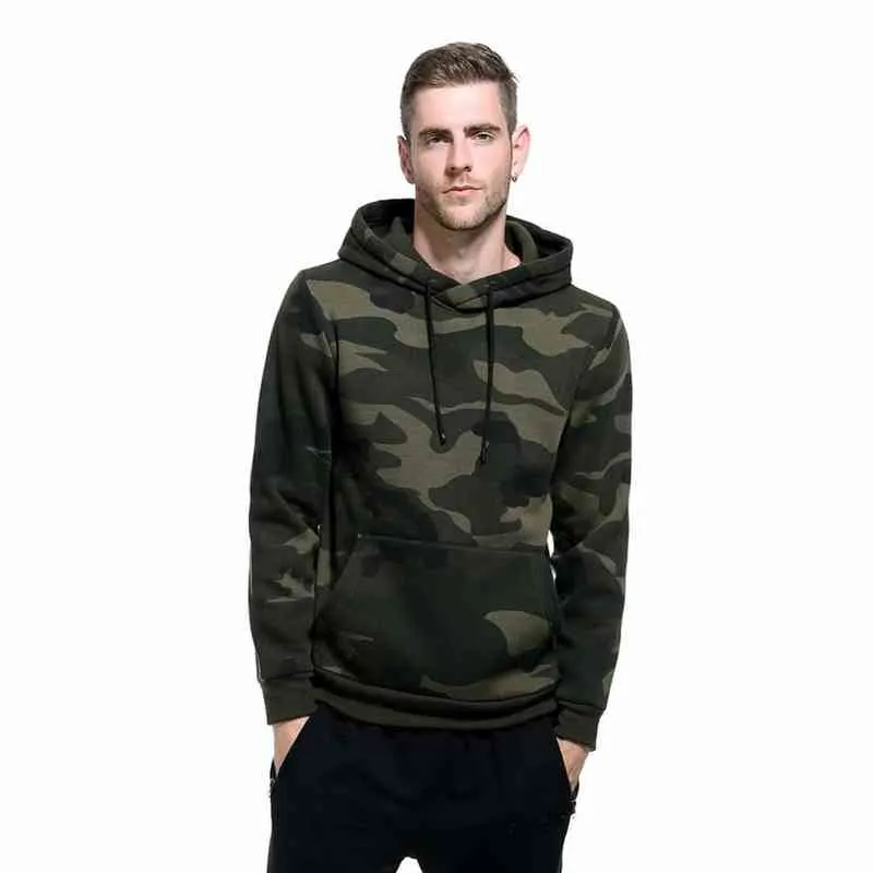 USA -storlek kamouflage tröja män militär stil tröjor hiphop hoodie män avslappnade långa ärmar gata sportkläder hoody l220730