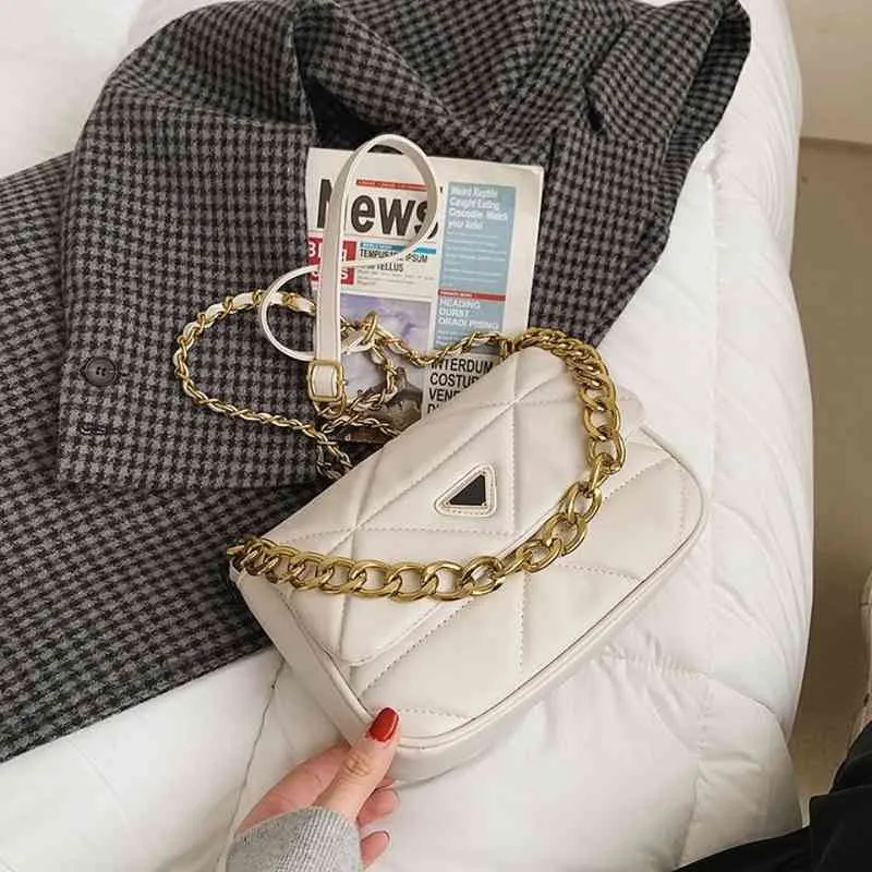 Purses US Chain autumn and winter shoulder new fashion versatile texture small women's retro high-grade sense messenger bag