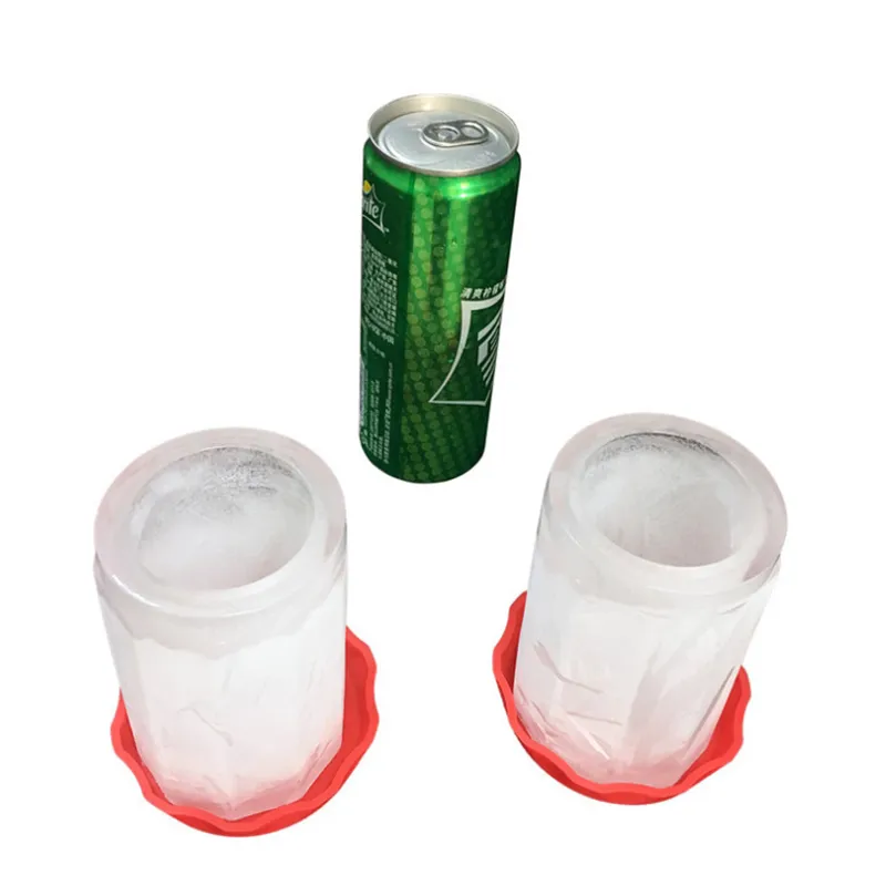 Silicone Ice Cube Molder Cream Maker Multifunction Cup Gel Fixed S Glass Mold Beer congelando S 220509