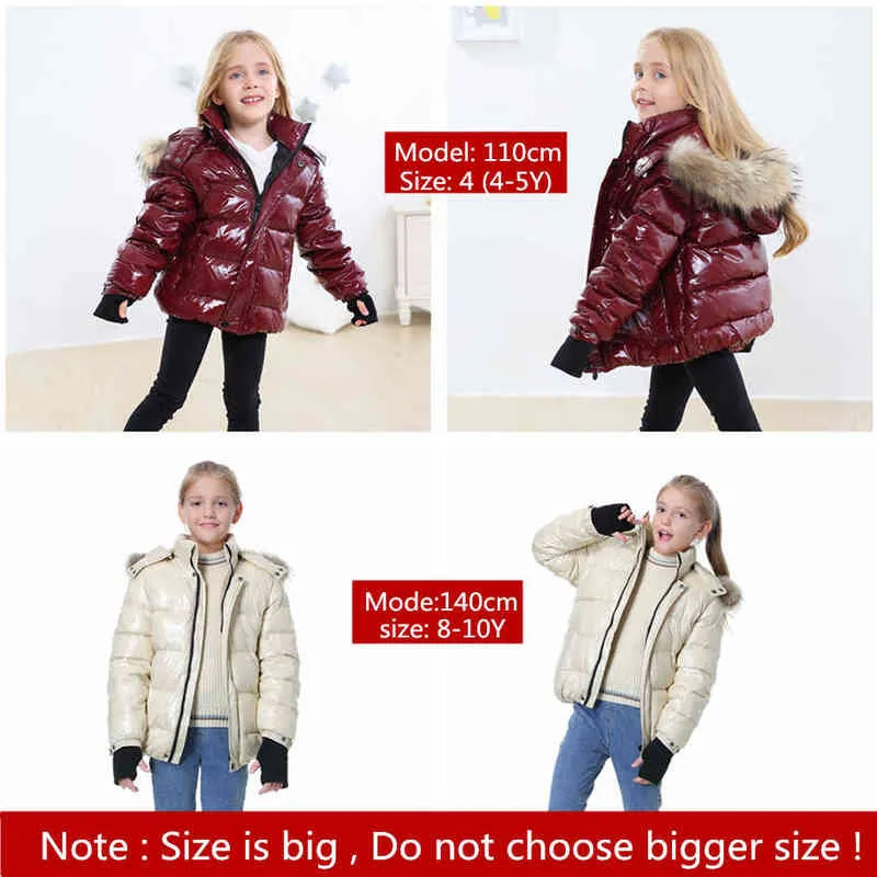 Orangemom adolescente cappotto invernale bambini cappotto bambini abiti da ragazza vestiti caldo vestiti impermeabili addensato neve indossa 2-16y J220718