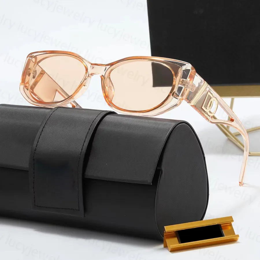 Lunettes de soleil créatrices de mode pour femmes hommes de soleil luxe verres de soleil lunettes adumbral 6 couleurs option haute qualité 231a