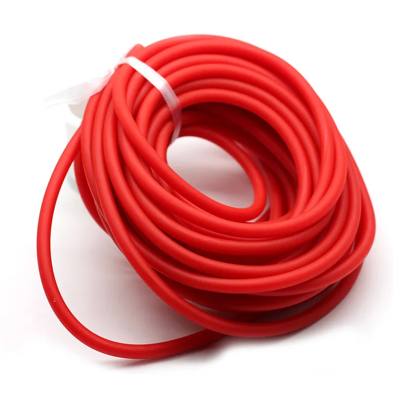 Resistance Band 10M A Piece Size 3060 3070 4070 Natural Rubber Latex Tube Pu Rope Tourniquet exercise bands 2207165207848