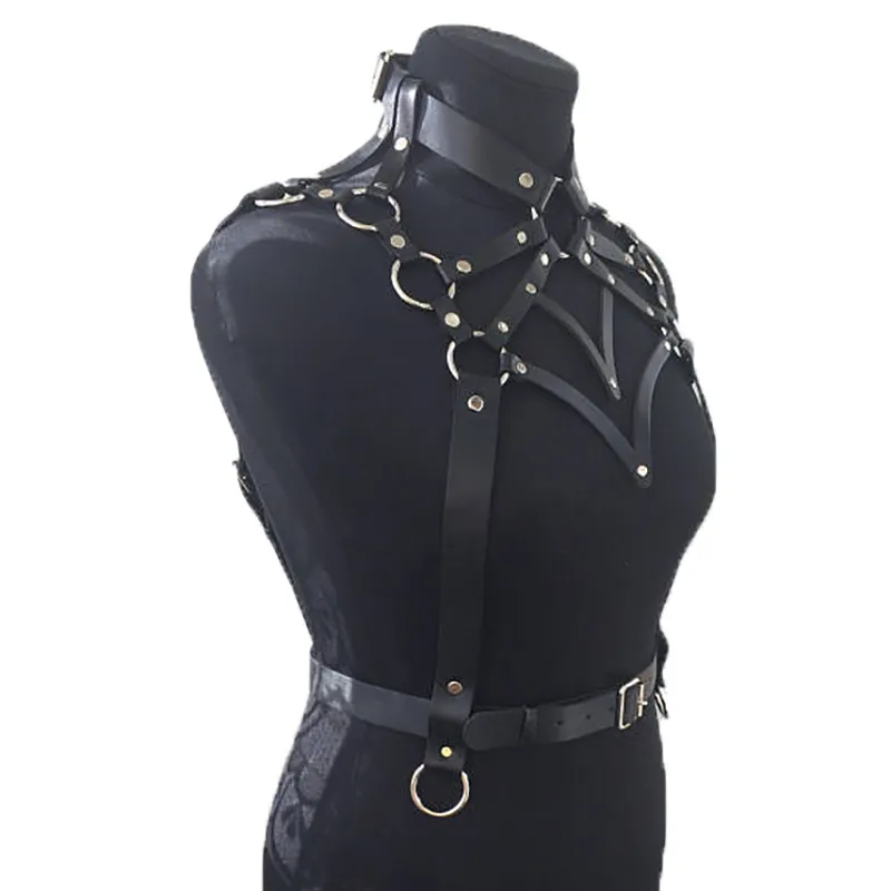 BDSM 2021 New Bondage Leather Belt Harness sexy Toys For Couples Adult Game Outfit Bra Leg Suspenders Garter Erotic sexyy