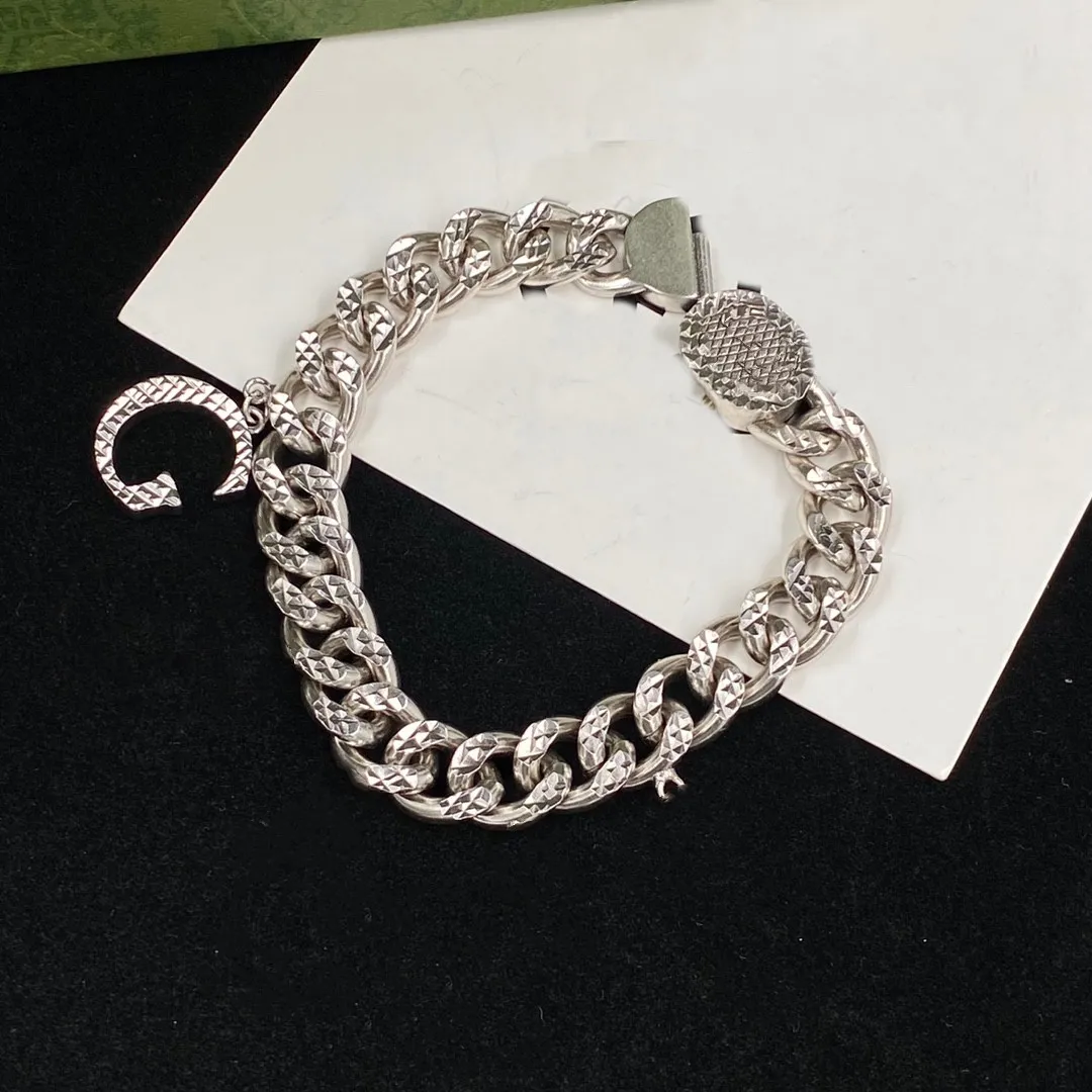 Letter Designer Naszyjnik Choker do unisex bransoletki Złoty łańcuch Złoty łańcuch zaopatrzenie w urok stali nierdzewnej Bransoletka 243v