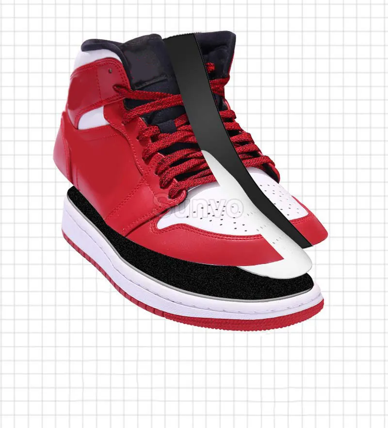 Sneakers Anti Kırışıklık Koruyucu Bükme Çatlak Toe Caps Ayakkabı Sedye Genişletici Şekillendirici Anti Kat Ayakkabı Kılıfı Koruma Damlası 220713