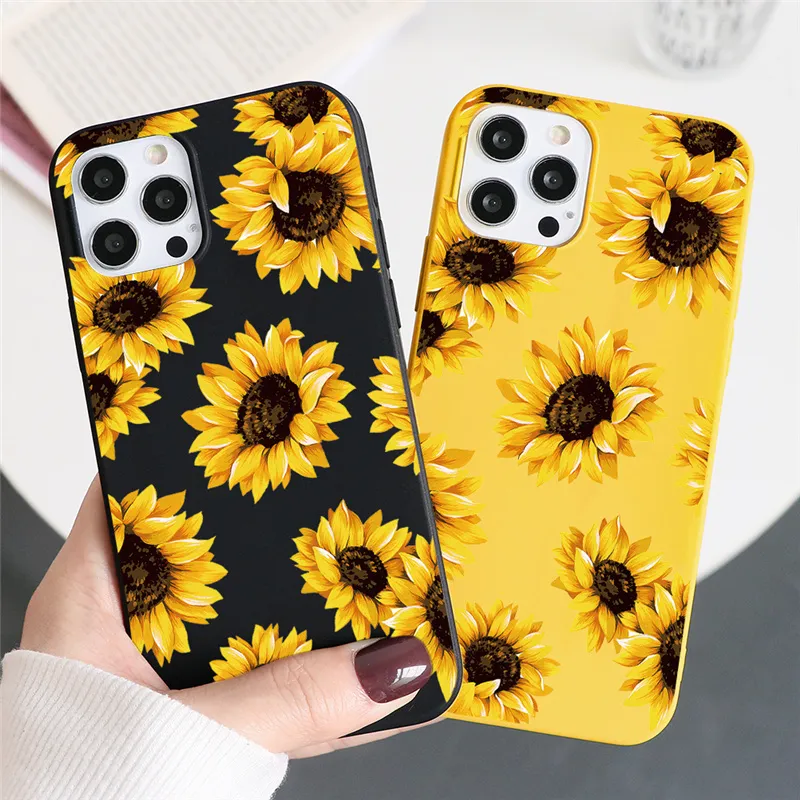 Fundas de TPU suave Daisy para Xiaomi Mi Redmi Note 10 9 9S 9T 8T 8 9A 7A 7 Pro Lite 10T A1 A2 F3 6X 5X X3 NFC Fundas Capa Funda