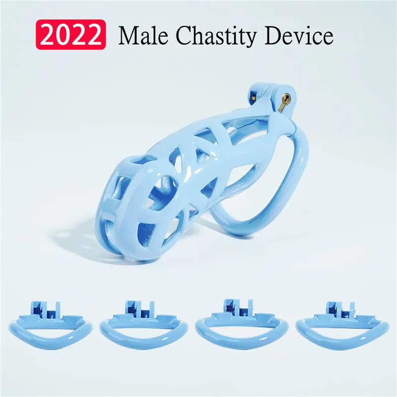 Обновление Cobra Male Hastity Device с аркзообразой 4 пенис -ринсризин петух CageChastity BeltPenis Locksex Toys для мужчин 220712
