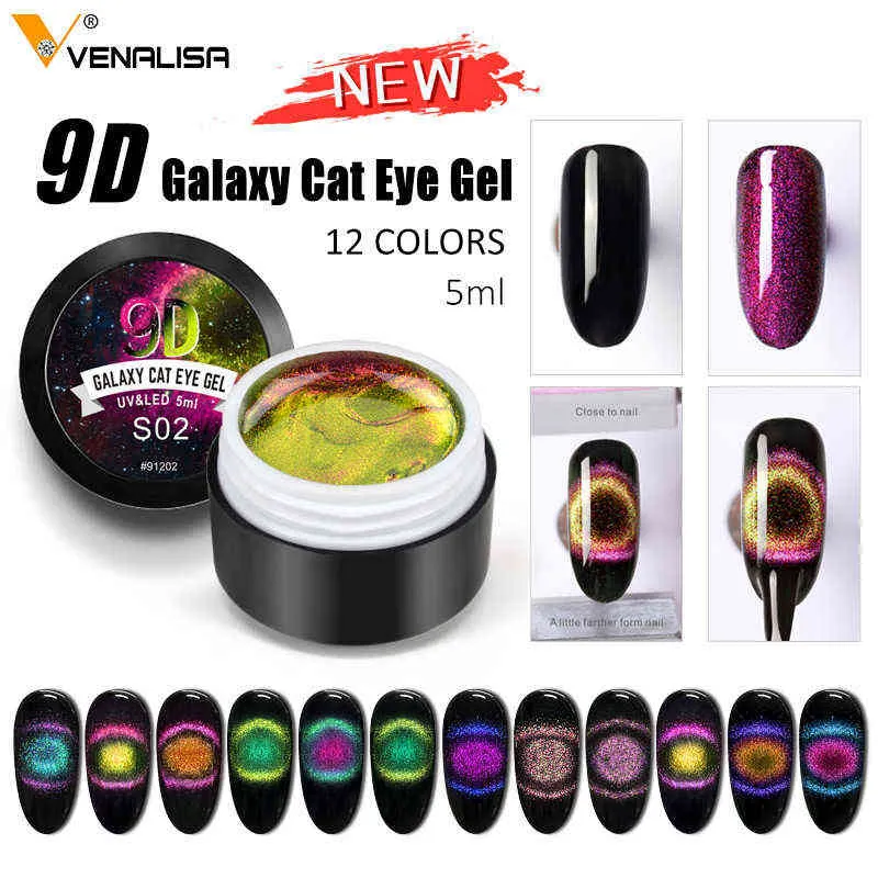 NXY Nail Gel Supply 5ML UV Poolse verf 9D Cat Eye Pearl Ahell Aeries Bont Fel Pools 0328