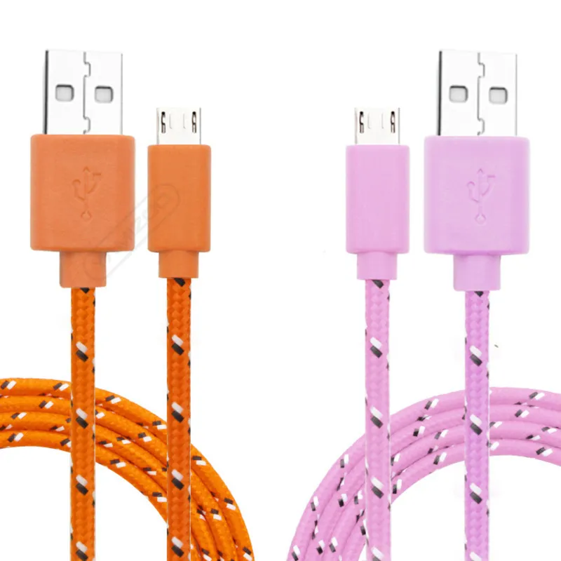 3m/10ft 2m 6ft 1m 3 ft USBからUSBへのUSB CタイプCケーブルデータ同期パッケージなしのAndroid携帯電話用マイクロUSBケーブルの充電