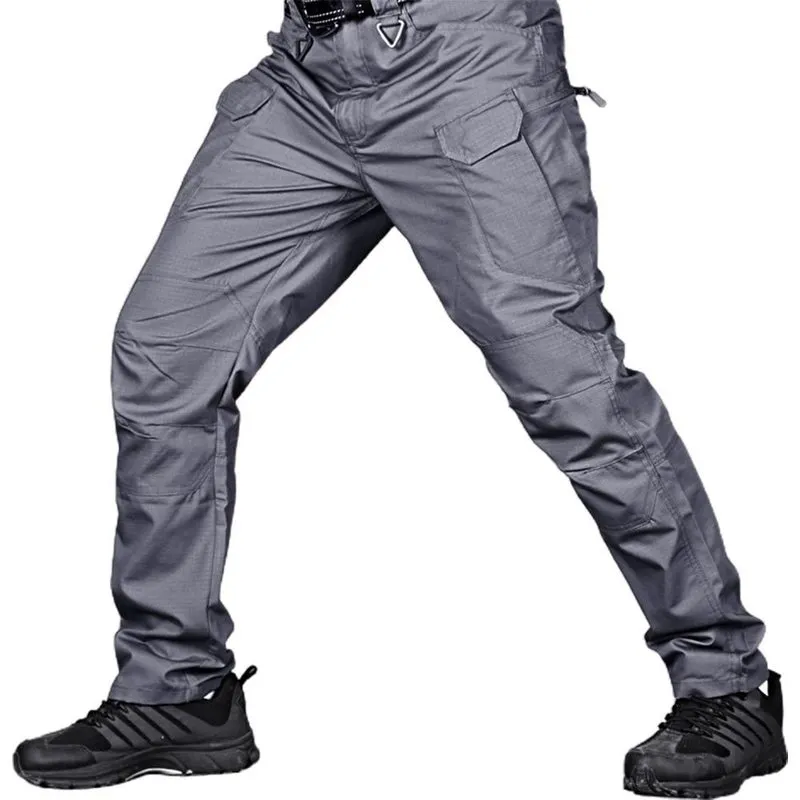 Мужская технический ветрозащитный военный брюк грузы повседневные брюки на открытом воздухе на открытом воздухе