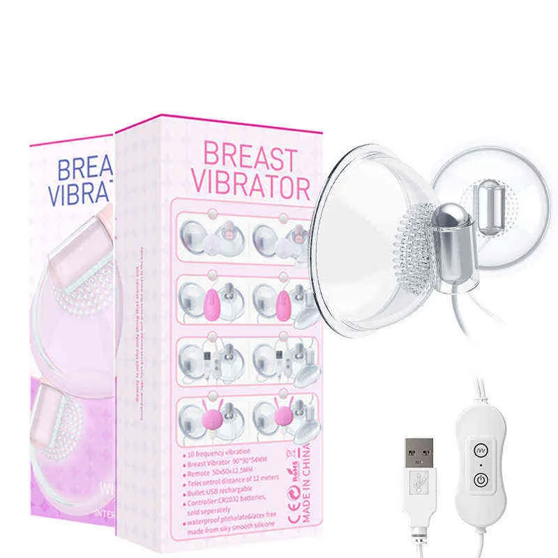 NXY vibratorer USB MIMI Bröstmassage vibrator tunga slickar och repor gör att suga bröstet 220514