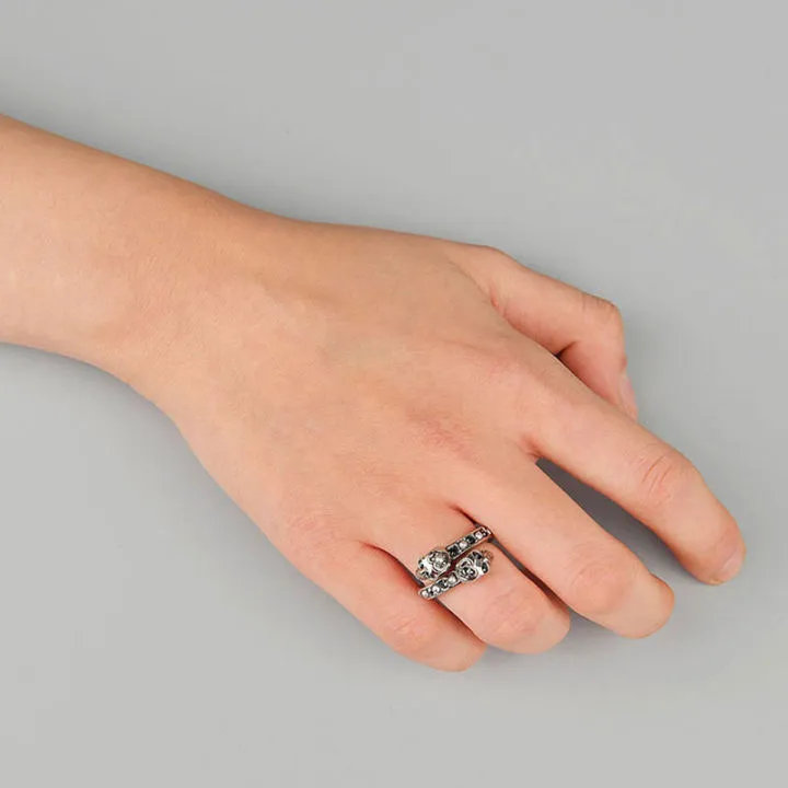 Mens Luxurys Designer Rings Diamond Ring Engagements for Womens Skull Ring Designers Smycken Buzatue Mens Gold M Ring 2203174D7157184