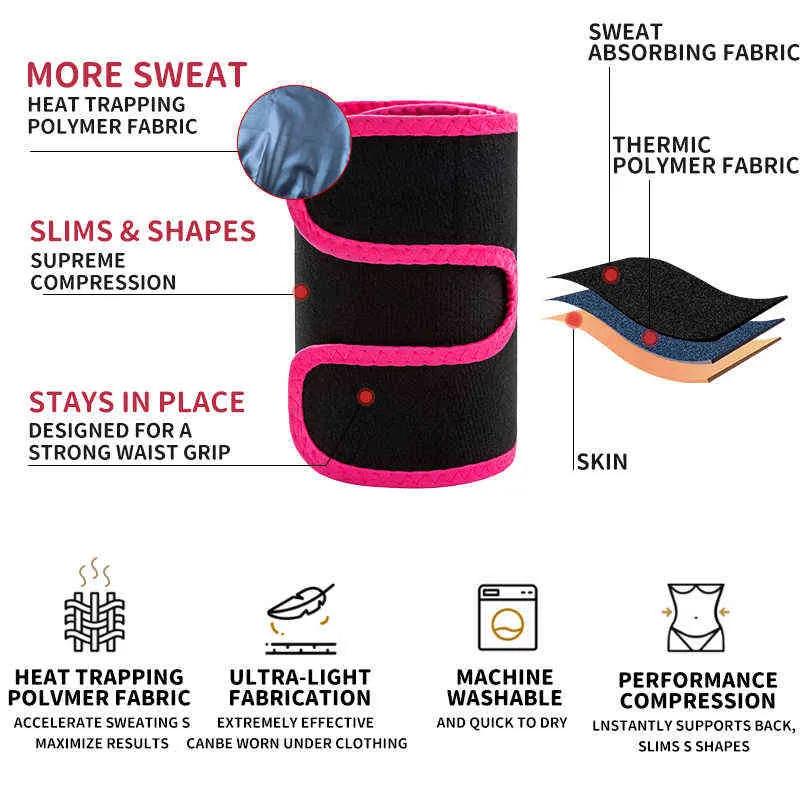 Sauna Arm Shaper Women Arm Trimmer Compression Sweat Bands Guaina dimagrante Allenamento Toner Trainer Fat Burnning Smarter Sleeves L220802