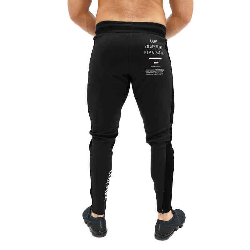 Casual Patchwork Pants Men Gym Fitness Trackpants Joggar Sweatpants Cotton Trousers Sport Training Pant Man Running Sportswear G220713