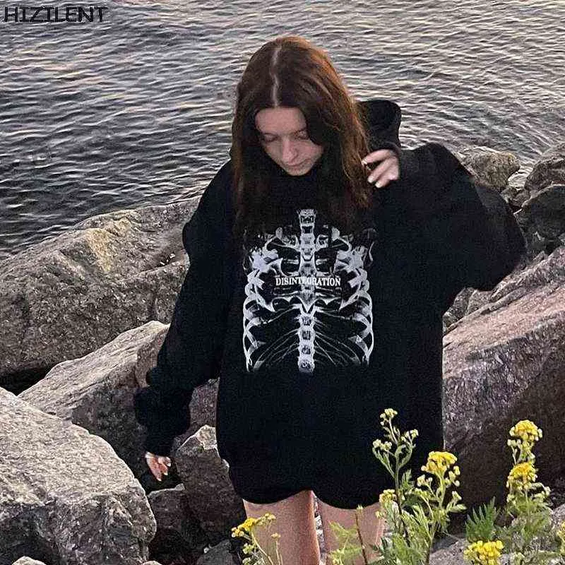 hoodie y2k women korean fashion femme oversized plus size vintage 2021 kawaii long sleeve manga larga sweatshirt T220725