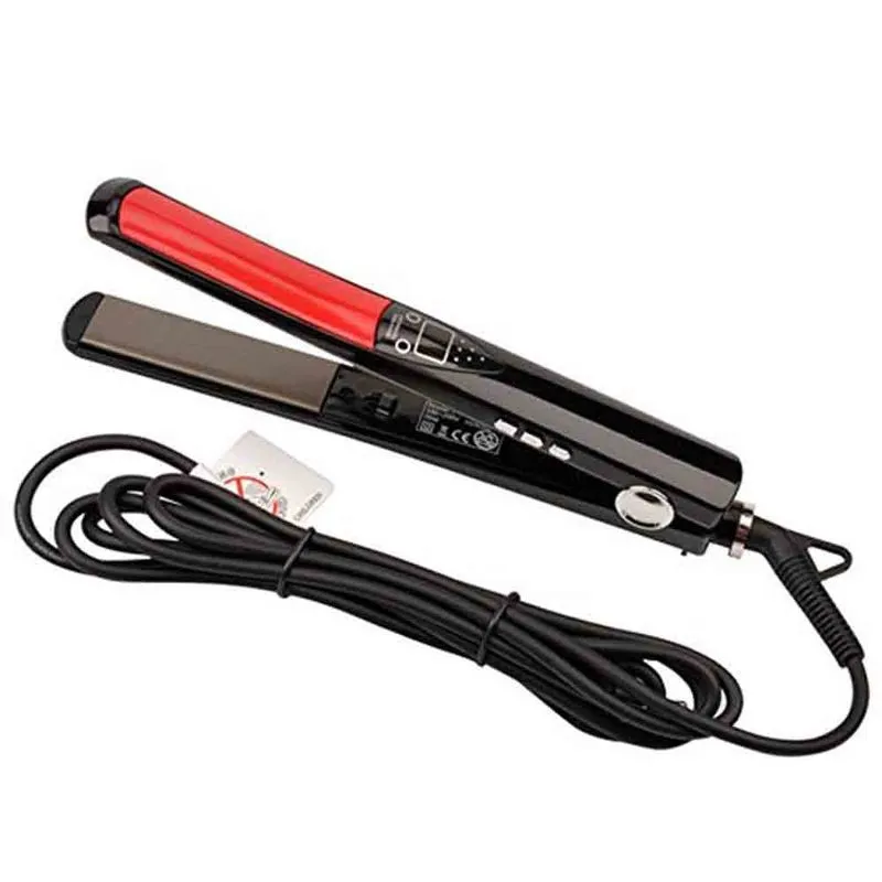 LCD -displayplaten Flat Iron 1 inch rechte ijzers Styling Tools Professional Hair Rightener 220623