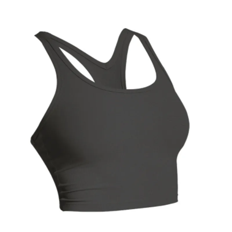 LU-07 LU new foreign trade women's fitness yoga sports vest elastic quick-drying self-cultivation gather running bra good top nice