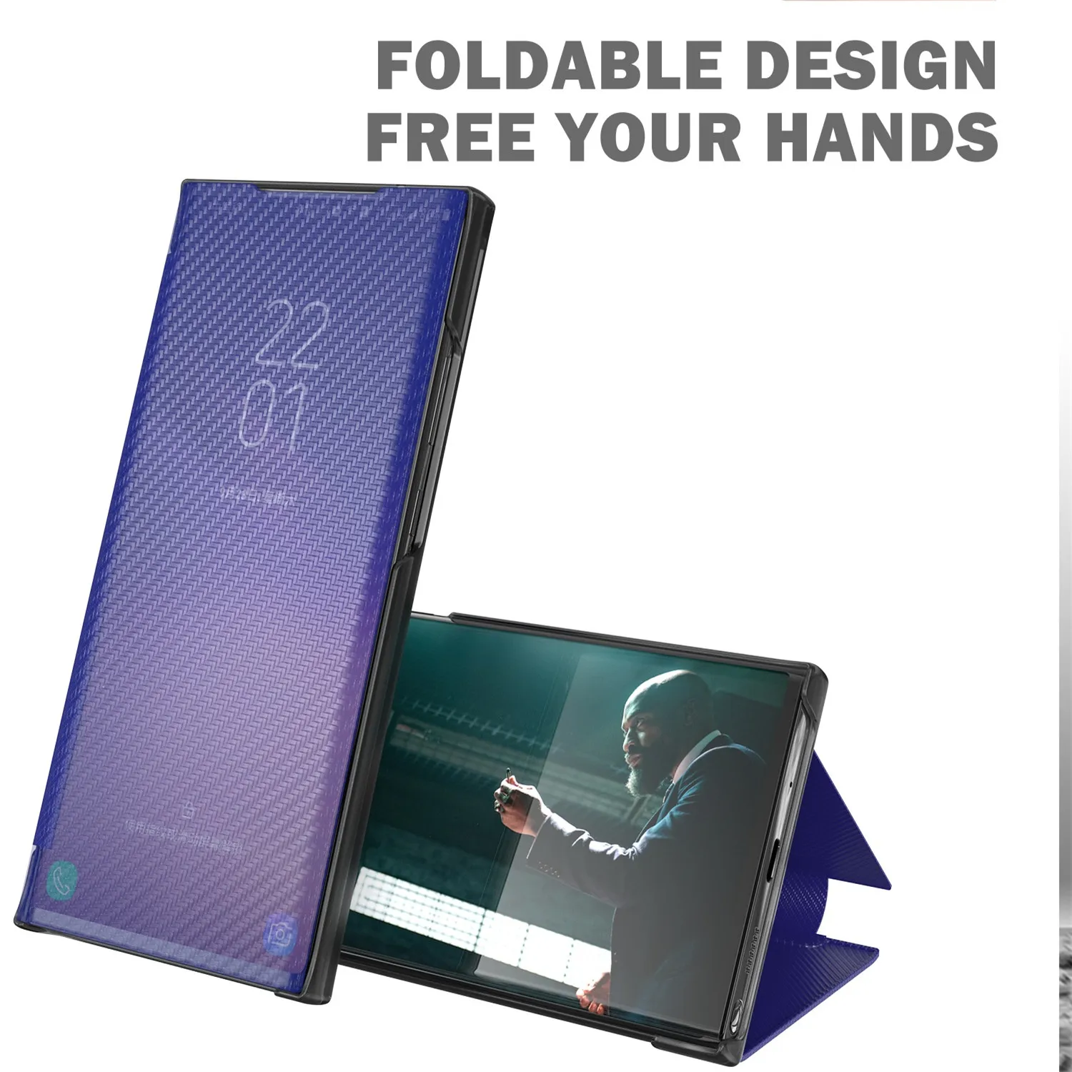 Flip Case для Samsung Galaxy S8 S9 S10 Plus S20 FE S21 Ultra Note 8 9 10 20 Роскошные магнитные кошельки Книжная обложка Coque8281500
