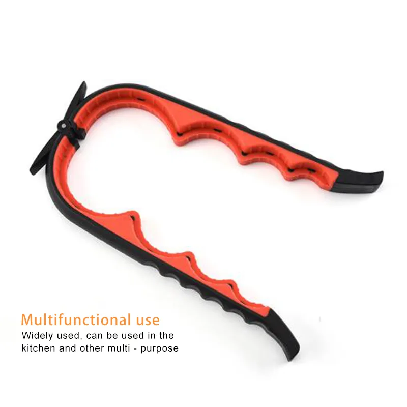 lot 5 En 1 Ouvre-Bocal Multifonction Facile Kit Ouvre-Bocal Bouteille De Cuisine Peut Couvercle Twist Gripper Avec Poignée En Silicone 220727