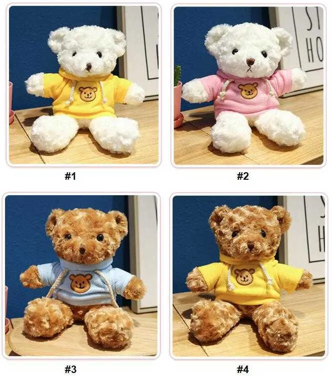 30CM New Teddy Bear Doll Plush Toys Soft Christmas Stuffed Animals Toys Children