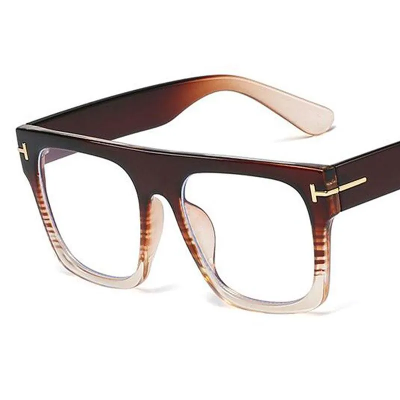 Lunettes de soleil surdimensionnées carrées lunettes de lecture unisexe femmes hommes loupe optique concepteur lunettes Lesebrille2367
