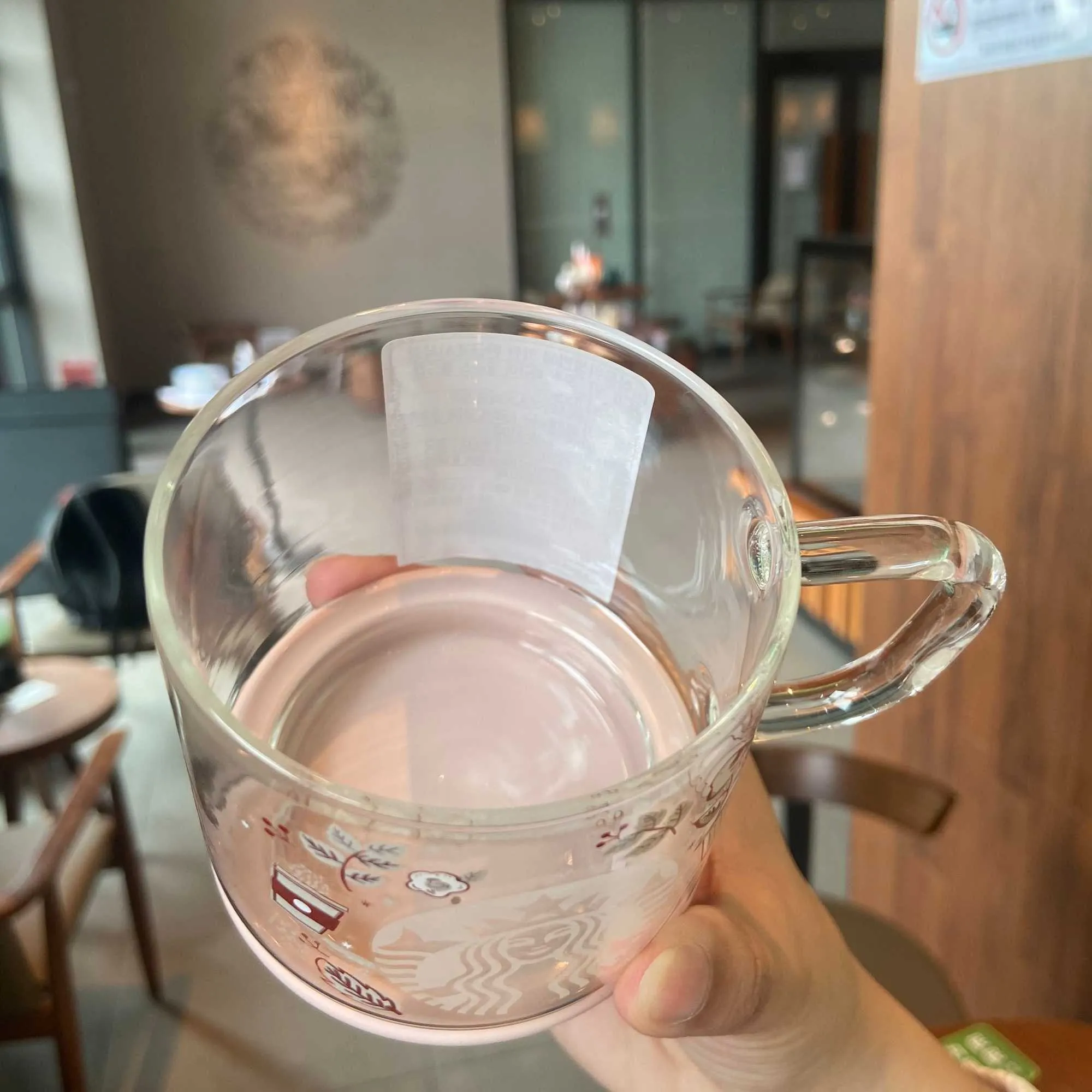 Starbucks cup Koreaanse love bird glazen bodem afneembare ekster water cup desktop koffiemok vrouwelijk geschenk